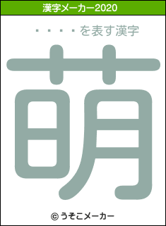 ʿ�ķ�の2020年の漢字メーカー結果