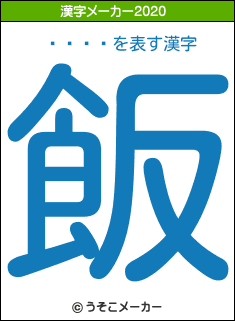 ͦ��Ϻの2020年の漢字メーカー結果
