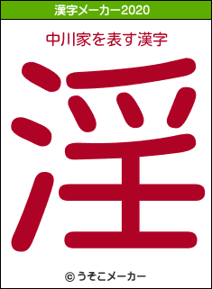 中川家の2020年の漢字メーカー結果