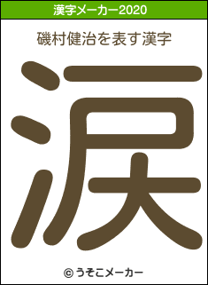 磯村健治の2020年の漢字メーカー結果