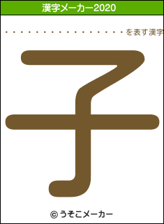 �쥢�󡦥��륻������の2020年の漢字メーカー結果