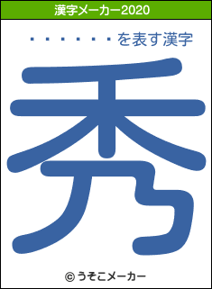 ���Ҹ�Ϻの2020年の漢字メーカー結果