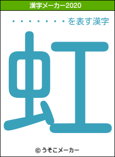 ����ʤĤ�の2020年の漢字メーカー結果