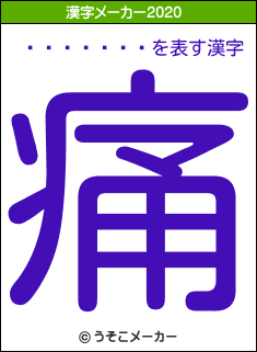 ������Ȭの2020年の漢字メーカー結果