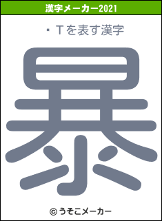 İΤの2021年の漢字メーカー結果
