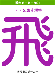 ıѼの2021年の漢字メーカー結果