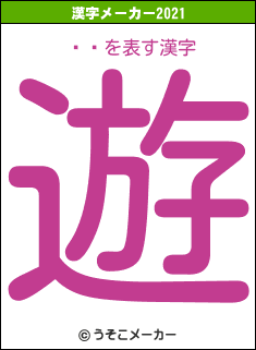 Ľ㼡の2021年の漢字メーカー結果