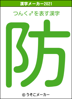 つんく♂の2021年の漢字メーカー結果