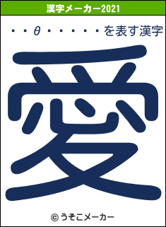 �ٻθ�����の2021年の漢字メーカー結果