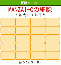 MANZAI-Cの細胞メーカー結果