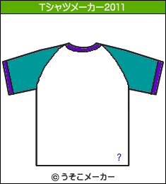 哀川翔のTシャツメーカー2011結果
