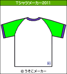 宇多田ヒカルのTシャツメーカー2011結果