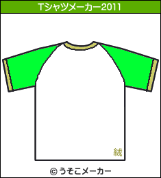 小沢一敬のTシャツメーカー2011結果