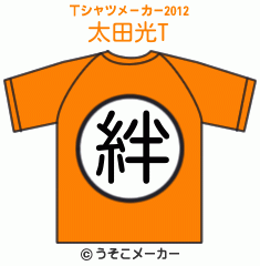太田光のTシャツメーカー2012結果