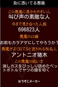 紮の悪魔祓いメーカー結果