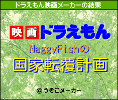 NaggyFishのドラえもん映画メーカー結果