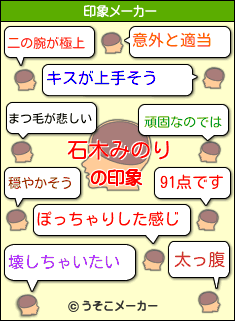 石木みのりの印象 二の腕が極上 穏やかそう キスが上手そう 石木みのりの印象 二の腕が極上 穏やかそう キスが上手そう