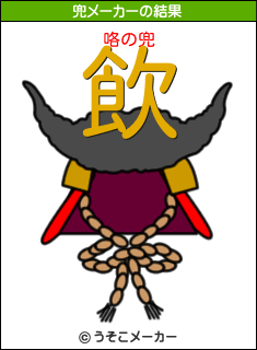 咯の兜メーカー結果