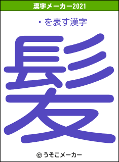 իの2021年の漢字メーカー結果