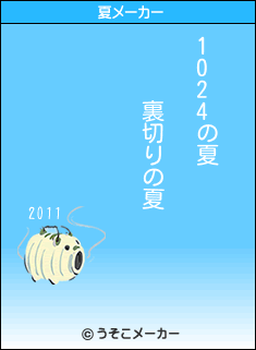 1024の夏メーカー結果