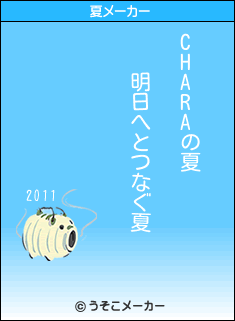 CHARAの夏メーカー結果