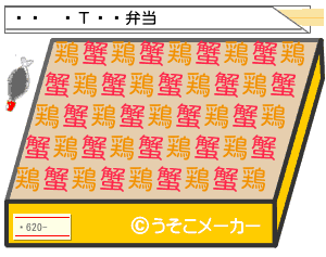 Τのお弁当メーカー結果