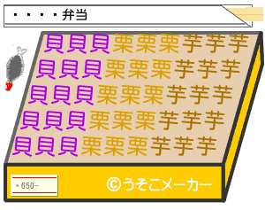 ��͵�のお弁当メーカー結果