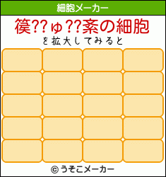 篌??ゅ??紊の細胞メーカー結果