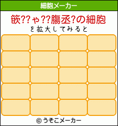 篏??ゃ??膓丞?の細胞メーカー結果
