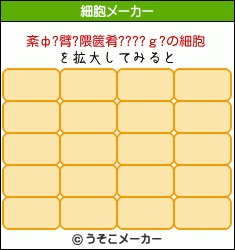 紊ф?臂?隈篋肴????ｇ?の細胞メーカー結果