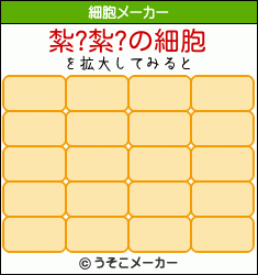 紮?紮?の細胞メーカー結果