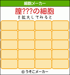 膣???の細胞メーカー結果