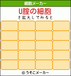 U腟の細胞メーカー結果