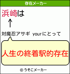 浜崎は対魔忍アサギ Yourにとって 人生の終着駅的存在