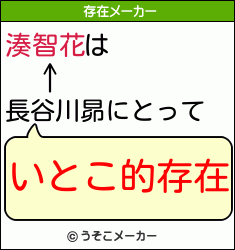 湊智花は長谷川昴にとって いとこ的存在 湊智花は長谷川昴にとって いとこ的存在