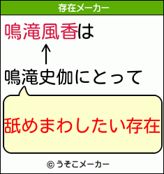 鳴滝風香は鳴滝史伽にとって 舐めまわしたい存在