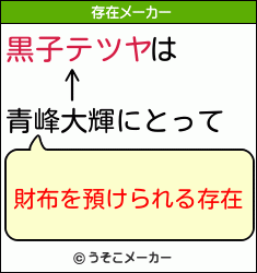 黒子テツヤは青峰大輝にとって 財布を預けられる存在