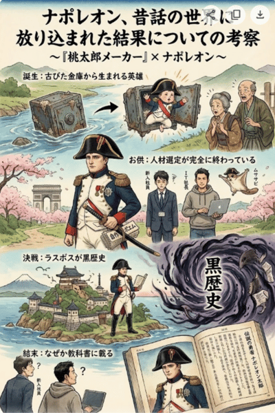 ナポレオン、昔話の世界に放り込まれた結果についての考察
