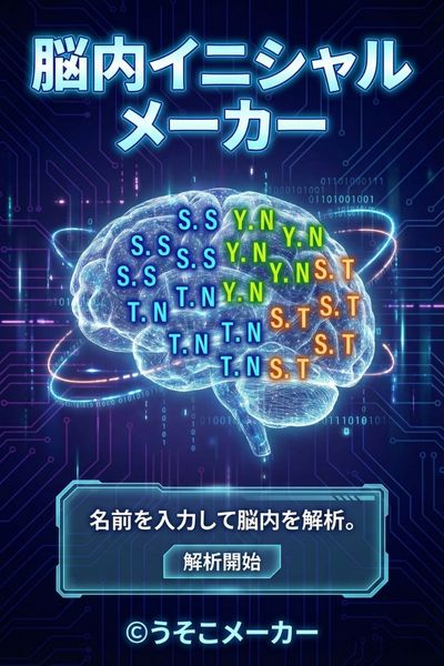 脳内イニシャルメーカー