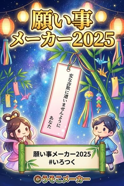 願い事メーカー