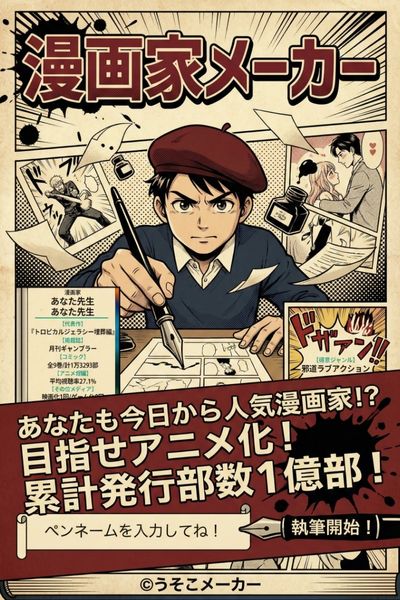 漫画家メーカー