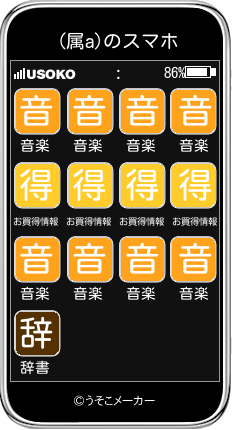 (属a)のスマホメーカー結果