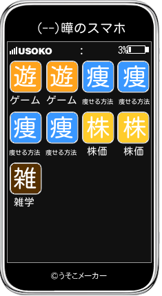 (--)曄のスマホメーカー結果