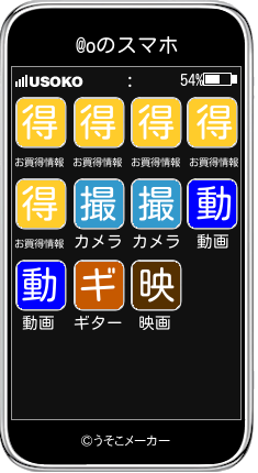 @oのスマホメーカー結果