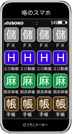 咯のスマホメーカー結果