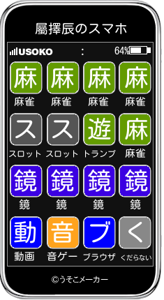 屬擇辰のスマホメーカー結果