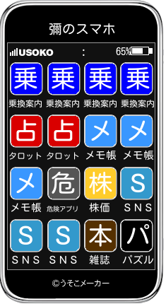 彌のスマホメーカー結果