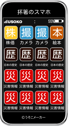 抔箸のスマホメーカー結果
