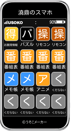 澆鼎のスマホメーカー結果