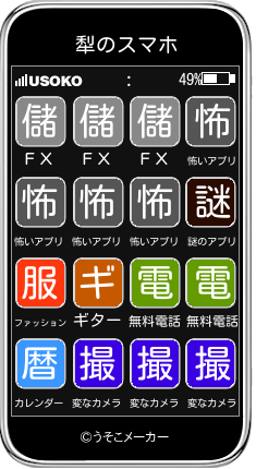 犁のスマホメーカー結果